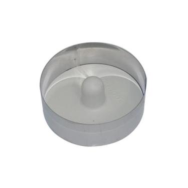 Imagem de Aro Modelador de Hamburguer em Aço Inox e Compactador 11X4cm 9127 Doup