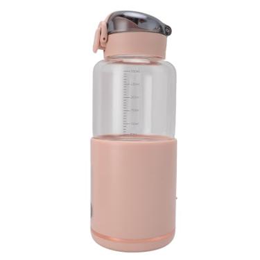 Imagem de Aquecedor de Leite Portátil Sem Fio, Aquecedor de Mamadeira Portátil de 300ml para Viagens, 37 ° C a 55 ° C, Aquecimento Rápido, Chaleira Elétrica para Leite, água, Leite Materno