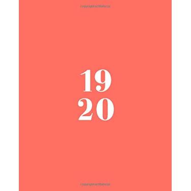 Imagem de 19-20: Academic Planner 2019-2020 Minimal Design - Color of the Year | Recycled (Fash Pash Academic Planners)