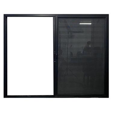 Imagem de Janela Veneziana 3 Folhas com Tela Mosquiteira Linha 25 100x100 - Esqu