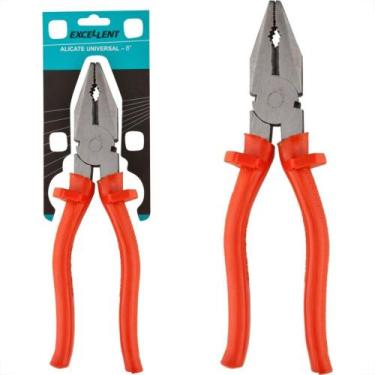 Imagem de Alicate Universal Eda 8'' Excellent Cabo Pvc - 4Ox