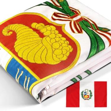 Imagem de Bandeira do Peru 90x150cm - Série Anley EverStrong em Nylon