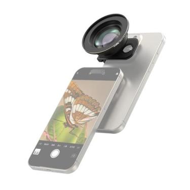 Imagem de Lente Macro SMALLRIG HD Master 75mm T-Mount para iPhone e Samsung