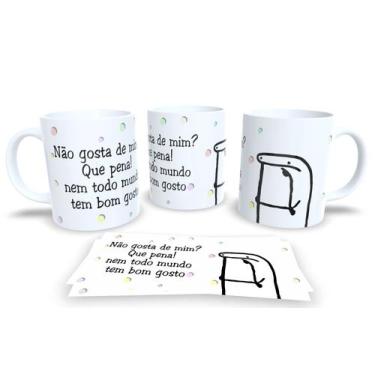 Imagem de Caneca de Porcelana Personalizada Flork Frases Engraçadas, Divertidas 