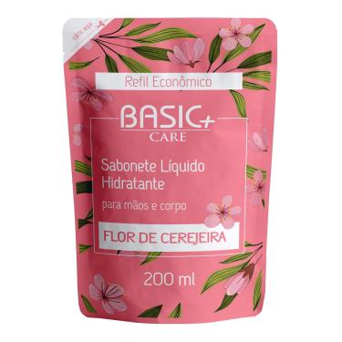 Imagem de Sabonete liquido basic + care flor de cerejeira stand up pouch 200ML