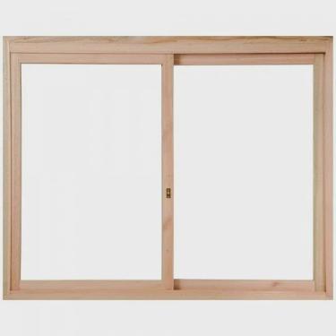 Imagem de Janela de Madeira de Correr 120x150cm Com Caixilho 9,4cm ewr 380 Rondosul