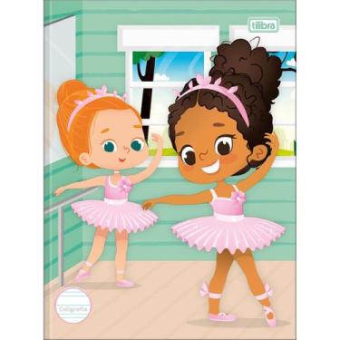 Imagem de Caderno de Caligrafia Brochura Capa Dura Sapeca Feminino 40 Folhas (Pa