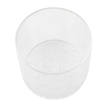 Imagem de Tampa de alimentação de coral transparente de acrílico GRCFUMO, capa de proteção de criação de recifes de coral, camarão anti -alimentação para aquário tanque de peixes (80mm)