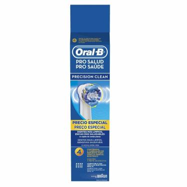 Imagem de Refil Para Escova Elétrica Oral-B Precision Clean 4 Unidades