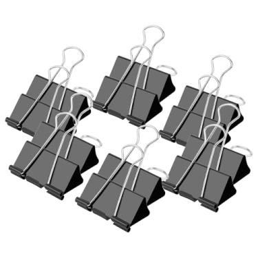 Imagem de Ufmarine Clipes médios para fichário de 3 cm de comprimento, (40 peças) clipes de papel médios para escritório