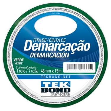 Imagem de Fita de Demarcação Verde 48mm x 15 Metros - 21261048200 - TEKBOND