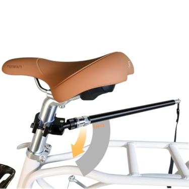 Imagem de Trelas de cachorro para bicicleta giratórias flexíveis com liberação rápida de mão livre para exercícios para ciclismo, caminhada, animais de estimação, ferramentas ao ar livre