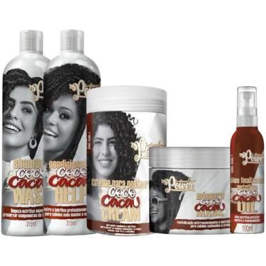 Imagem de Kit Soul Power Coco E Cacau Linha Completa 5 Produtos Pote Grande Trat