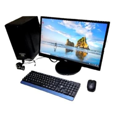Imagem de Computador Empresarial Inte l Xeon E5, 8GB RAM, SSD 240GB, Radeon 1GB, Monitor 21 HDMI, 6 Núcleos