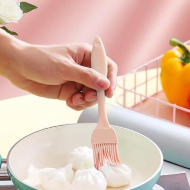 Imagem de Escova de silicone – resistente ao calor para churrasco, assar – molho para espalhar – livre de BPA, lavável na lava-louças, rosa