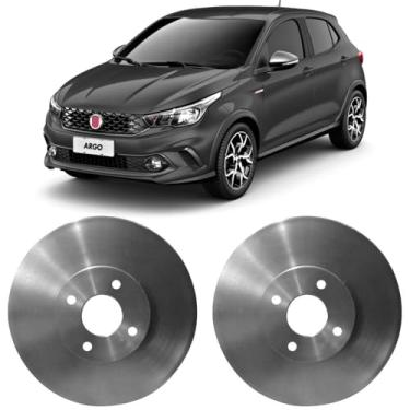 Imagem de Par Disco Freio Argo 1.3 Dianteiro Ventilado Hipper Freios