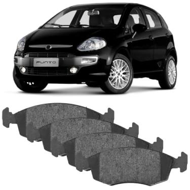 Imagem de Kit Pastilha Freio Punto 1.4 Stilo 1.8 Teves N-1773 Cobreq