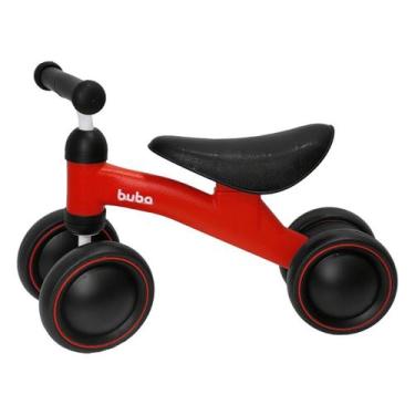Imagem de Bicicleta de Equilíbrio Infantil Buba 4 Rodas Vermelho
