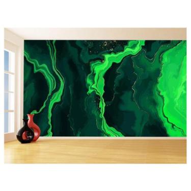Imagem de Papel De Parede 3D Estilo Marmore Tintas Cores 3,5M Mbr119 - Você Deco