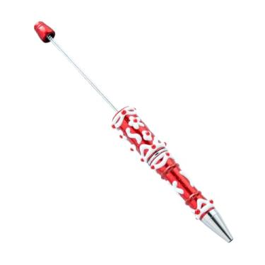 Imagem de Canetas com contas – Canetas focais em forma de bala – Materiais para fabricação de joias, artigos de papelaria escolar para professores, estudantes, artesanato, desenho, notas, diário, sala de aula