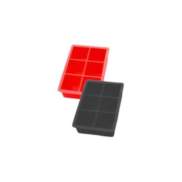 Imagem de Forma de Gelo de Silicone para Drink Cubo Grande Bebidas Bares Bar(2)