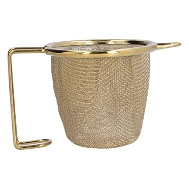 Imagem de Acouto Infusor de Filtro de chá de Aço Inoxidável Com Alça - Preparação Perfeita de chá de Folhas Soltas Em Casa ou Ao Ar Livre - Filtração de Filtro de Malha Fina e Limpeza Fácil Leve e Portátil