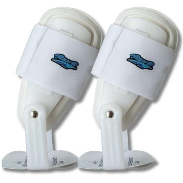 Imagem de Kit Tornozeleiras Estabilizador Laterais Volei Futsal Handebol Basquete Corrida Rehr Par-Unissex