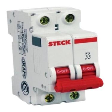 Imagem de Disjuntor Bipolar de 25A Curva B - steck