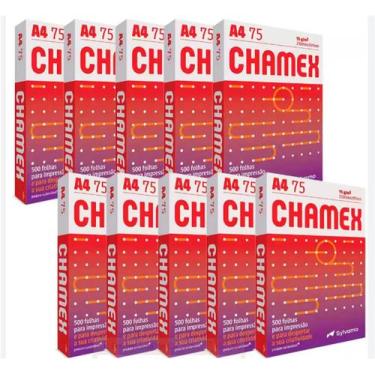 Imagem de Papel Sufite A4 Chamex 75Gr com 5000 Unidades por caixa - Internationa