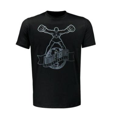 Imagem de Camiseta ufc by venum ulti-man - black/black, GG