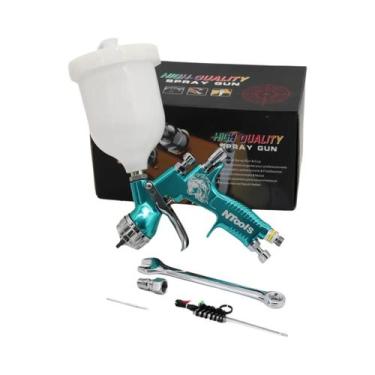 Imagem de Pistola De Pintura Automotiva NTOOLS TE20 De Alta Qualidade Com Bico D