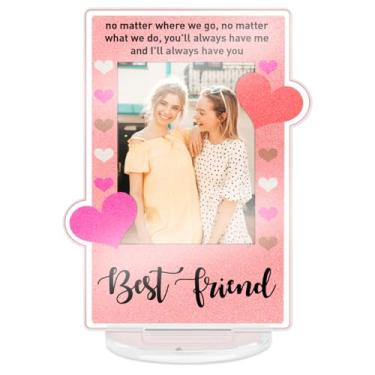 Imagem de Banlai Porta-retrato Polaroid 5,6 x 7,5 cm, presente de amizade, aniversário e Natal, para melhores amigas, melhor amiga, irmã, tamanho mini porta-retrato Polaroid, I'll Always Have You,