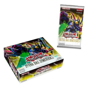 Imagem de Caixa de Booster Yugioh! Ruína Das Dimensões 24 Packs PT - Konami