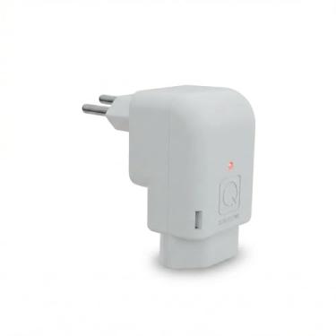 Imagem de Aparelho Protetor Contra Surtos Elétricos (DPS), 20 Amperes, 3 Pinos, para Microondas, Airfryer, Secador, Lava Louças etc - Protector 90° 3P 20A Branco, Bivolt