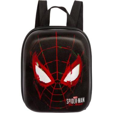 Imagem de Mochila Escolar Rígida Infantil Homem Aranha