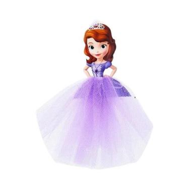 Imagem de Enfeites De Bolo Da Princesa Disney Frozen Para Chá De Bebê E Aniversá