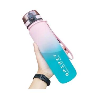 Imagem de Garrafa De Água Esportiva De Grande Capacidade 500ML 1000ML, Motivacio