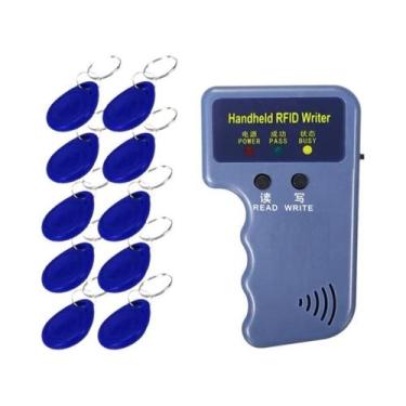 Imagem de Leitor E Gravador RFID Portátil 125KHz, Duplicador E Programador Para 
