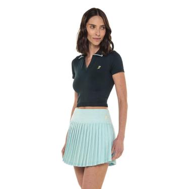 Imagem de Polo Cropped Slyce Seamless On Season LS Marinho-Feminino