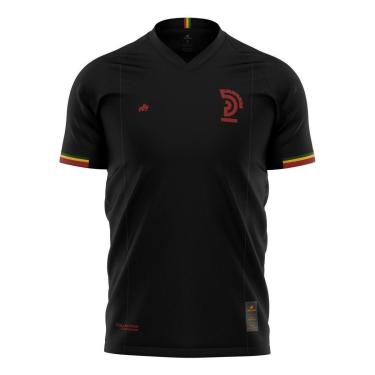 Imagem de Camisa Ajax Preto Eurodry Original Rinno Class Futebol-Masculino