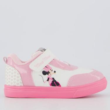 Imagem de Tênis Disney Minnie Infantil Branco e Rosa - DISNEY DIAN, 26