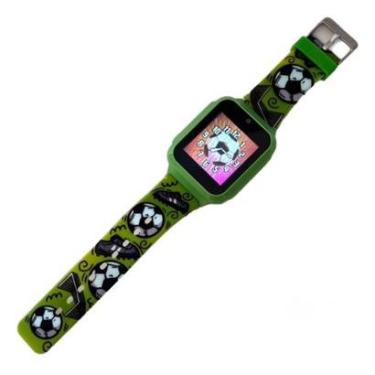 Imagem de Relógio Unissex Infantil Condor Kids Futebol Original COKIDSAB/8V Pulseira Silicone verde-Masculino