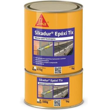 Imagem de Adesivo Epoxi Sikadur TIX Lata 1KG Sika