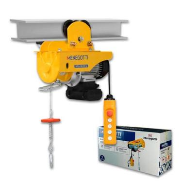 Imagem de Trole Eletrico Com Guincho Menegotti Prime 300KG 12M E 600KG 6M 2000W 