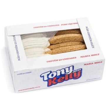 Imagem de Maria Mole Doce Tonykelly Pacote 1,3kg com 50 Unidades