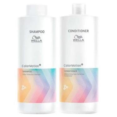 Imagem de Wella Color Motion Profissional Kit – Shampoo 1L + Condicionador 1L Kit-Unissex