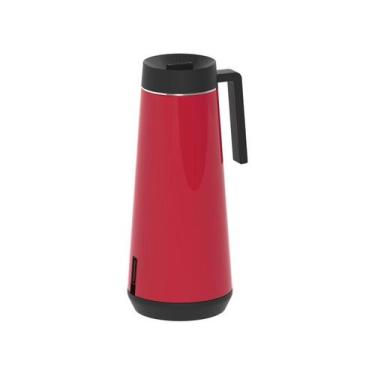 Imagem de Bule Térmico 1L Vermelho Tramontina - Exata 61645/106, 1 litro, Vermel