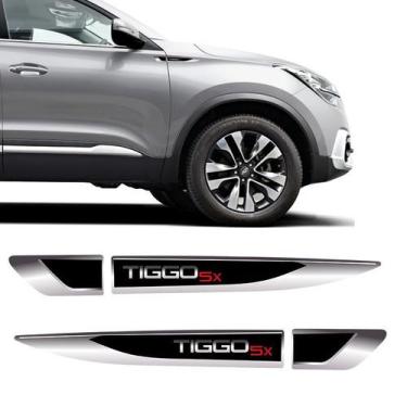 Imagem de Aplique Lateral Tiggo 5x Chery Emblema Do Para-Lama Resinado - SPORTIN