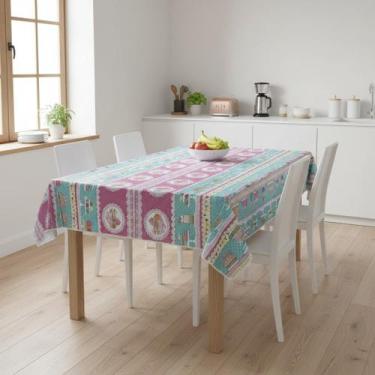 Imagem de Toalha De Mesa Elite Cupcake Peça Pronta 1,38x2,20m Vinil - Plast.co