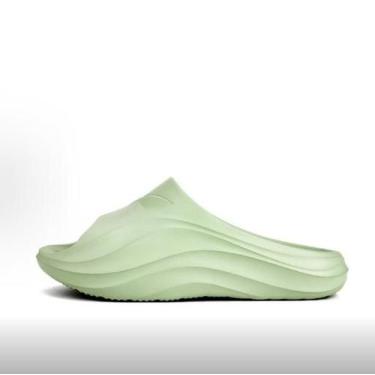 Imagem de Forro de chinelos SOFT SLIPPER LNXU931-5 unissex verde US 9 - LiNing